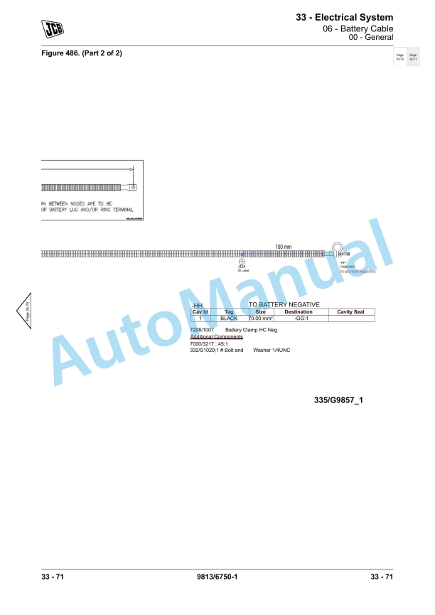 JCB 135, 155, 175, 190, 205 Skidsteer Loader Service Manual 9813-6750 4 JCB 135, 155, 175, 190, 205 Skidsteer Loader Service Manual 9813-6750 - Image 4