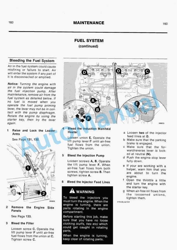 JCB 1400B Centermount, 1400B Sideshift, 3CX Sitemaster, 1550B, 4CN, 1700B Operator Manual-3