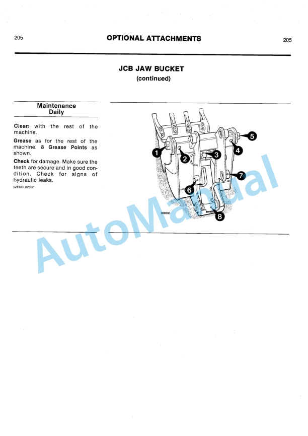 JCB 1400B Centermount, 1400B Sideshift, 3CX Sitemaster, 1550B, 4CN, 1700B Operator Manual-4
