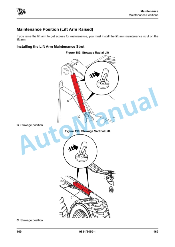 JCB 150T, 155, 175, 210, 210T, 215, 215T Skid Steer Loader Operator Manual 9831-5450 3 JCB 150T, 155, 175, 210, 210T, 215, 215T Skid Steer Loader Operator Manual 9831-5450 - Image 3