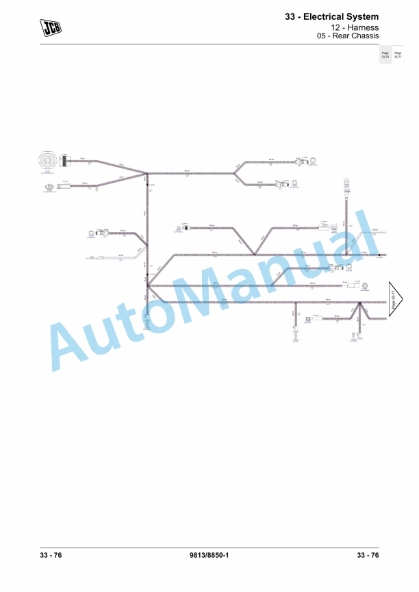JCB 1T-1 High Tip Dumper Service Manual 9813-8850 5 JCB 1T-1 High Tip Dumper Service Manual 9813-8850 - Image 5