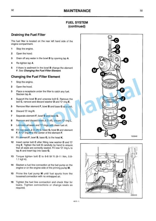 JCB 208S Minimaster Operator Manual 9801-4210 4 JCB 208S Minimaster Operator Manual 9801-4210-4