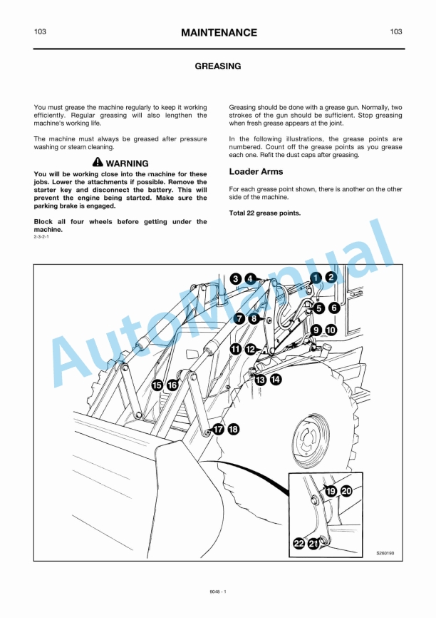 JCB 214, 215, 215E, 217 Backhoe Loader Operator Manual 2 JCB 214, 215, 215E, 217 Backhoe Loader Operator Manual - Image 2
