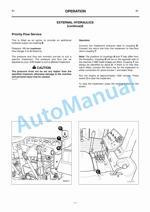 JCB 2140 Fastrac Operator Manual 2 JCB 2140 Fastrac Operator Manual - Image 2