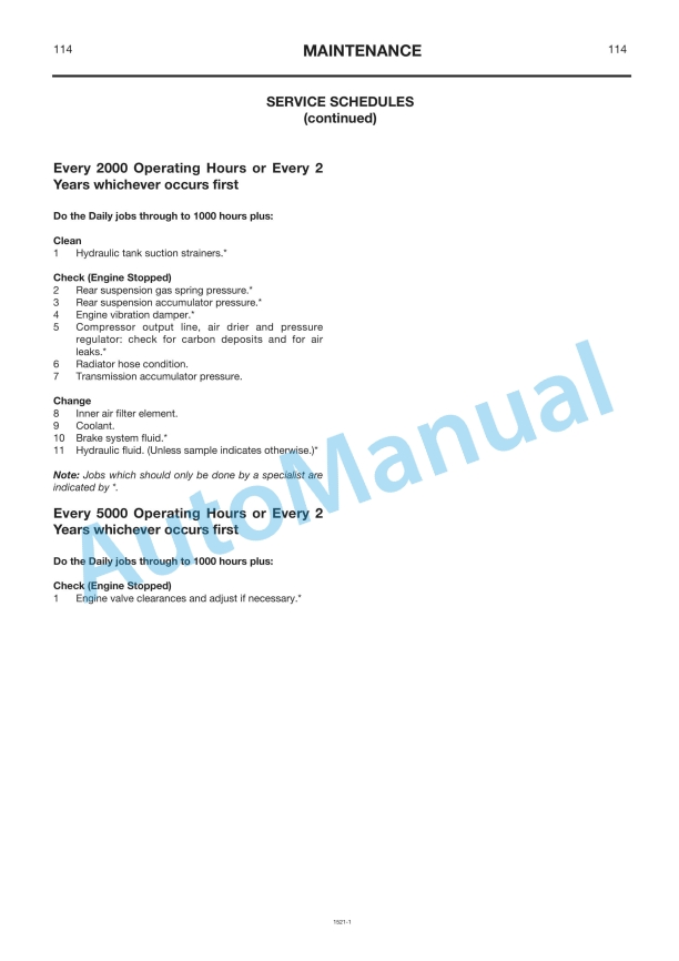 JCB 2140 Fastrac Operator Manual 3 JCB 2140 Fastrac Operator Manual - Image 3