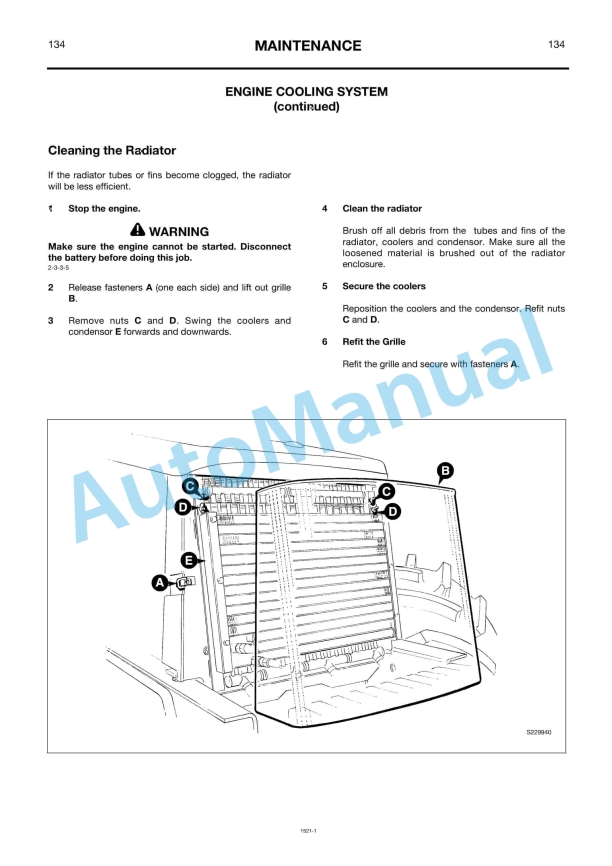 JCB 2140 Fastrac Operator Manual 5 JCB 2140 Fastrac Operator Manual - Image 5