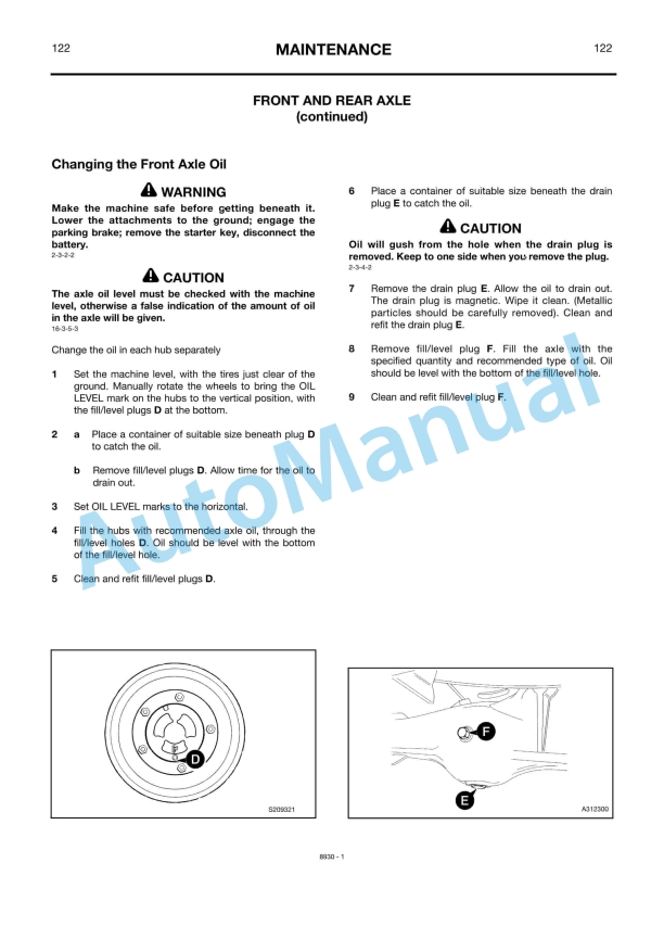 JCB 241e Backhoe Loader Operator Manual 4 JCB 241e Backhoe Loader Operator Manual - Image 4