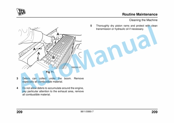 JCB 2.5, 3.0, 3.5 Teletruk Operator Manual 9811-0990 3 JCB 2.5, 3.0, 3.5 Teletruk Operator Manual 9811-0990 - Image 3