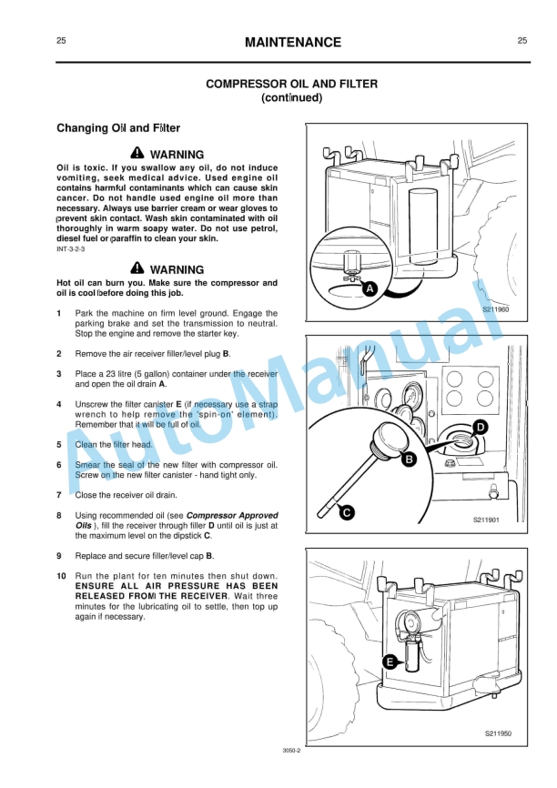 JCB 2CX Machine Operator Manual 5 JCB 2CX Machine Operator Manual - Image 5