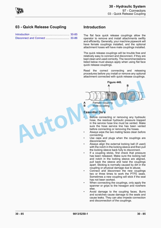 JCB 2TFT, 2THS, 2TST, 3.5TST, 3TFT, 3TST Service Manual 9813-5250 4 JCB 2TFT, 2THS, 2TST, 3.5TST, 3TFT, 3TST Service Manual 9813-5250 - Image 4