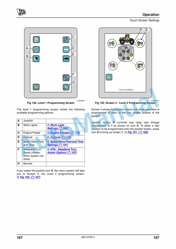 JCB 3000 Series ( Tier 4 Final) Fastrac Operator Manual 9821-6750 2 JCB 3000 Series ( Tier 4 Final) Fastrac Operator Manual 9821-6750 - Image 2