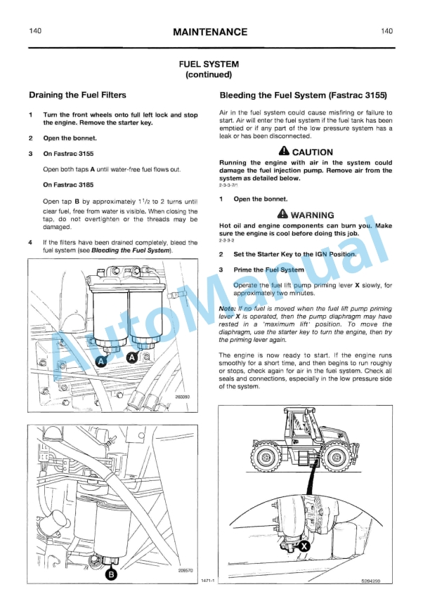 JCB 3155, 3185 Fastrac Operator Manual 642000 5 JCB 3155, 3185 Fastrac Operator Manual 642000-5