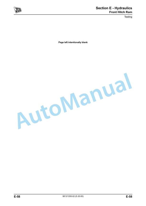 JCB 3200, 3230 Tier 4 Fastrac Service Manual 9813-1200 3 JCB 3200, 3230 Tier 4 Fastrac Service Manual 9813-1200 - Image 3