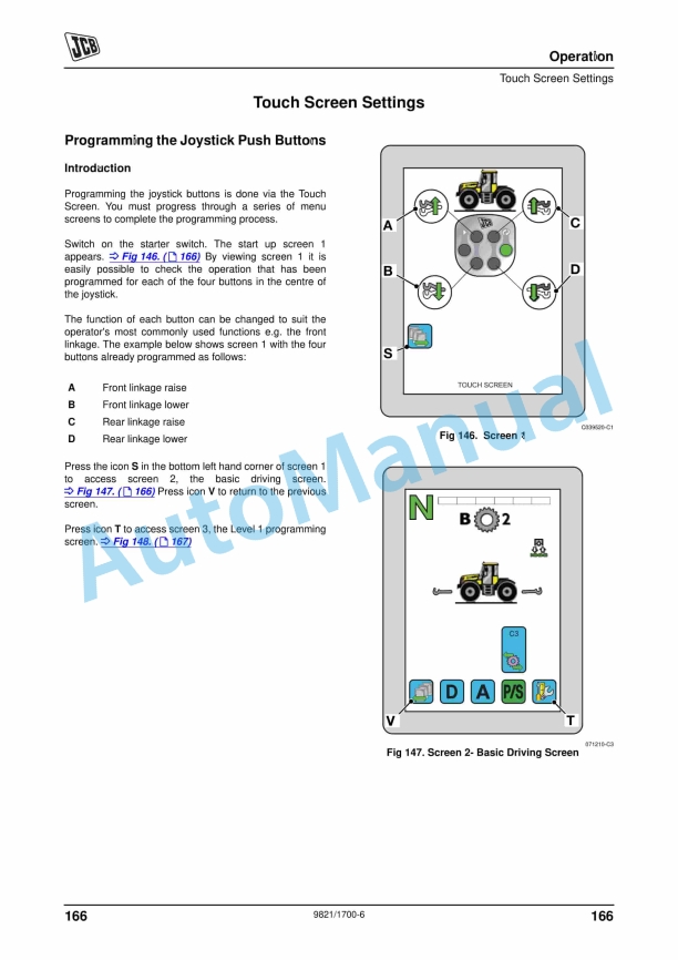 JCB 3200 XTRA, 3230 XTRA Fastrac Operator Manual 9821-1700 2 JCB 3200 XTRA, 3230 XTRA Fastrac Operator Manual 9821-1700 - Image 2