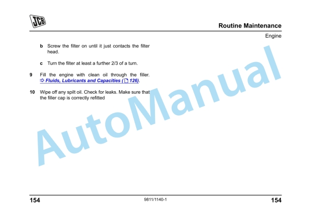 JCB 323 HST, 327 HST Operator Manual 5 JCB 323 HST, 327 HST Operator Manual - Image 5