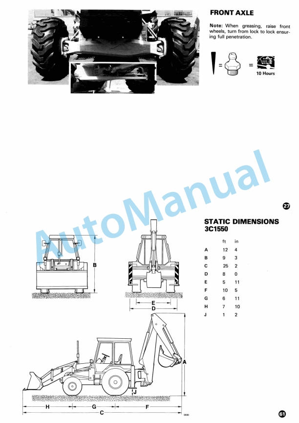 JCB 3C 1400, 3C 1550, 3CS 6000, 3D 1700 Operator Manual-4