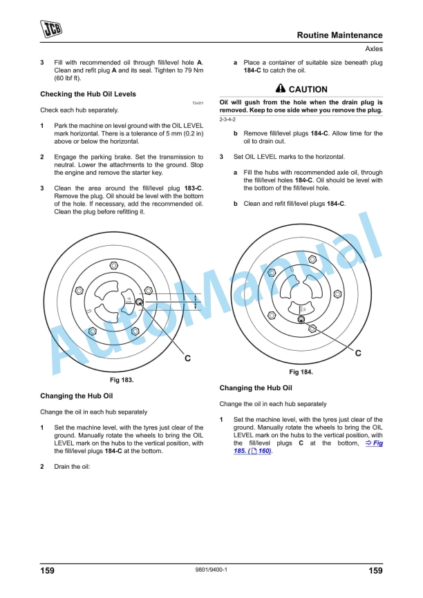 JCB 3CX, 4CX Precision Control Operator Manual 4 JCB 3CX, 4CX Precision Control Operator Manual - Image 4