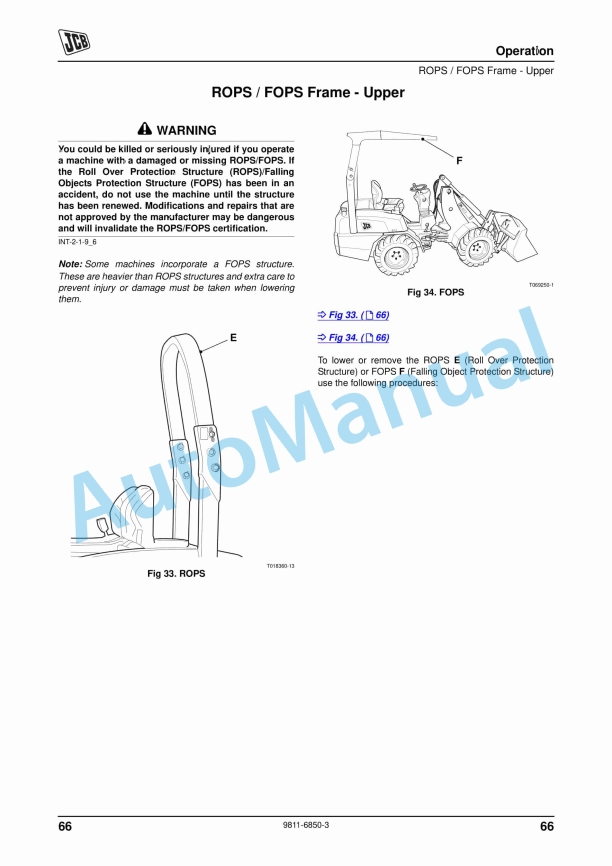 JCB 403 Operator Manual 9811-6850 2 JCB 403 Operator Manual 9811-6850 - Image 2