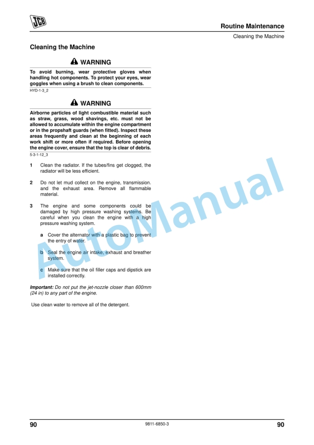 JCB 403 Operator Manual 9811-6850 3 JCB 403 Operator Manual 9811-6850 - Image 3