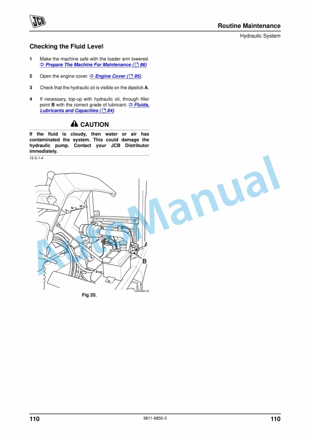 JCB 403 Operator Manual 9811-6850 5 JCB 403 Operator Manual 9811-6850 - Image 5