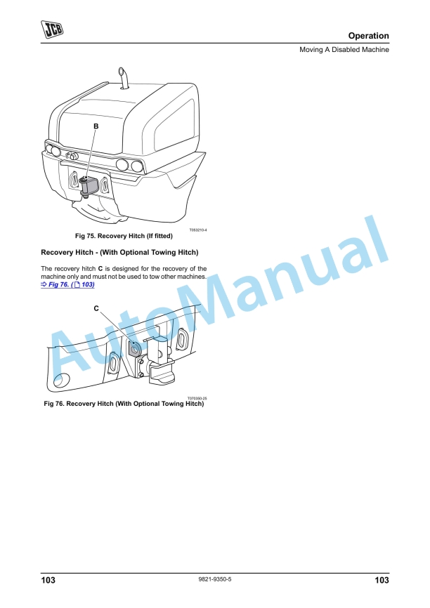 JCB 406 (2504M Tier 3), 407, 409 (2504TCR Tier 4) KOHLER Engine Operator Manual 9821-9350 2 JCB 406 (2504M Tier 3), 407, 409 (2504TCR Tier 4) KOHLER Engine Operator Manual 9821-9350 - Image 2