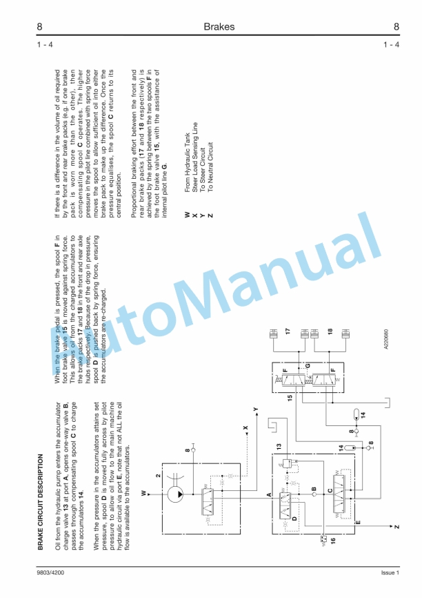 JCB 406, 407, 408, 409 Service Manual 9803-4200 3 JCB 406, 407, 408, 409 Service Manual 9803-4200 - Image 3