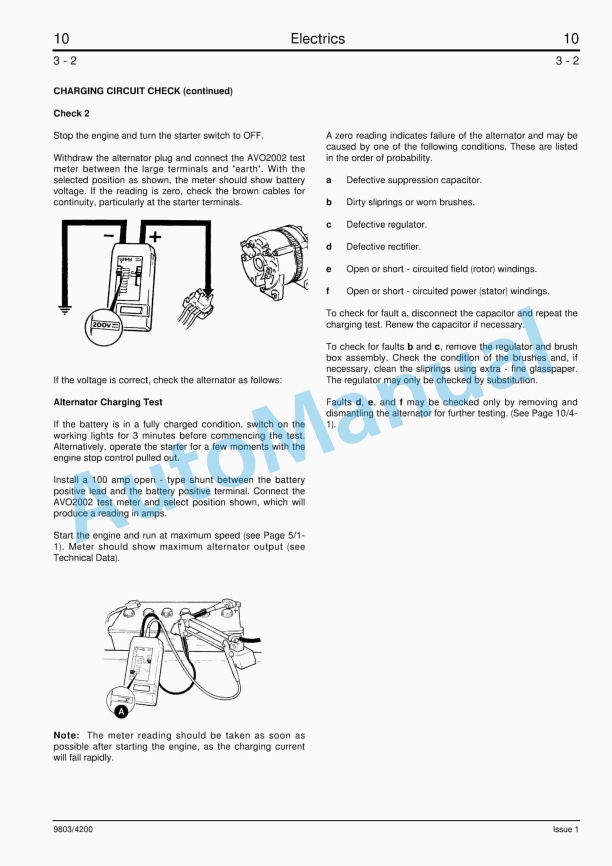 JCB 406, 407, 408, 409 Service Manual 9803-4200 5 JCB 406, 407, 408, 409 Service Manual 9803-4200 - Image 5