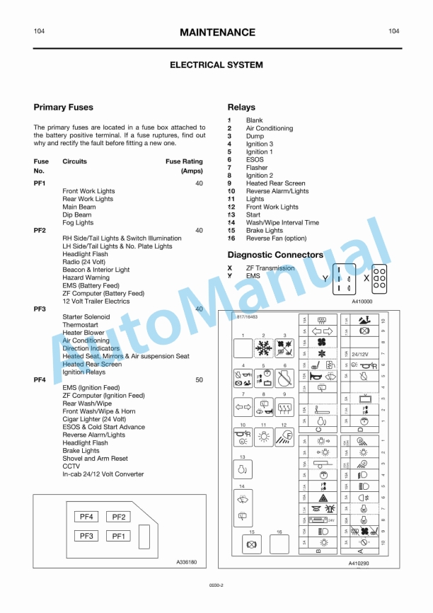 JCB 411 Wheeled Loader Operator Manual 5 JCB 411 Wheeled Loader Operator Manual - Image 5