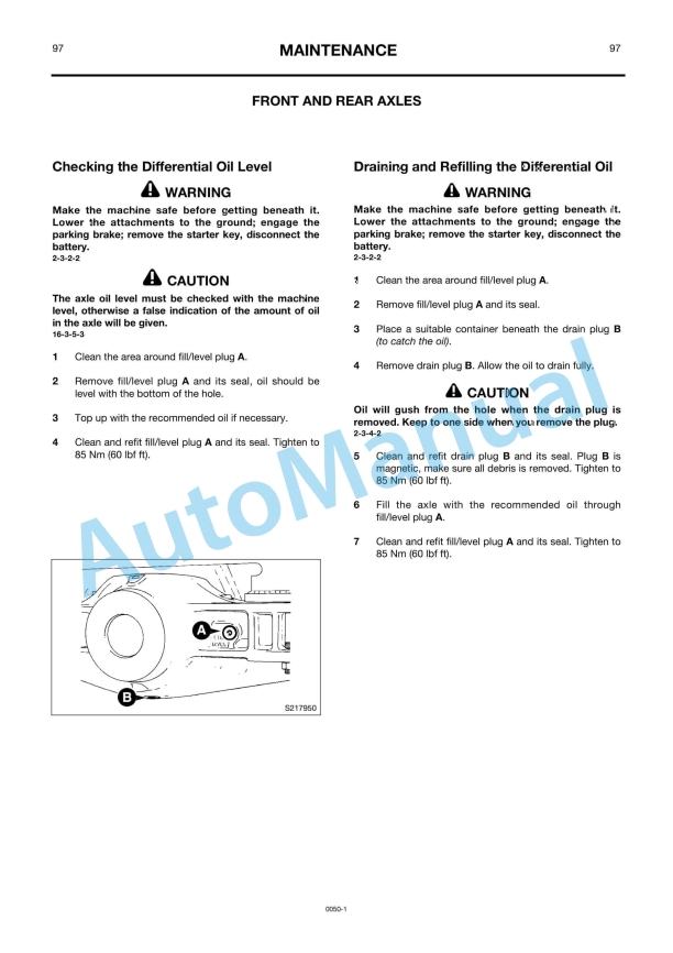 JCB 414S, 416S Operator Manual 4 JCB 414S, 416S Operator Manual - Image 4