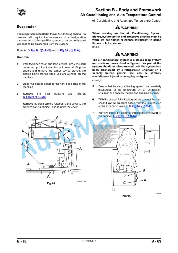 JCB 418S Wheeled Loading Shovel Service Manual 9813-3550 2 JCB 418S Wheeled Loading Shovel Service Manual 9813-3550 - Image 2