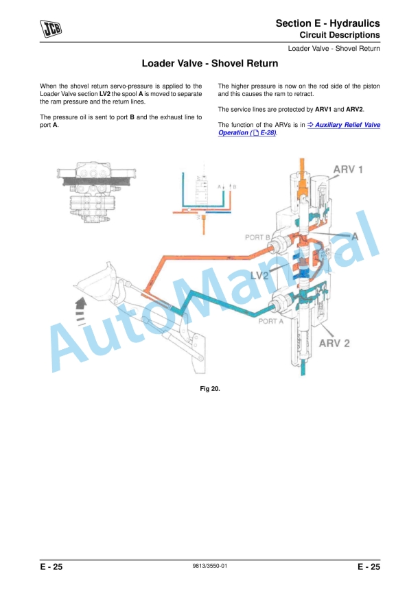 JCB 418S Wheeled Loading Shovel Service Manual 9813-3550 4 JCB 418S Wheeled Loading Shovel Service Manual 9813-3550 - Image 4