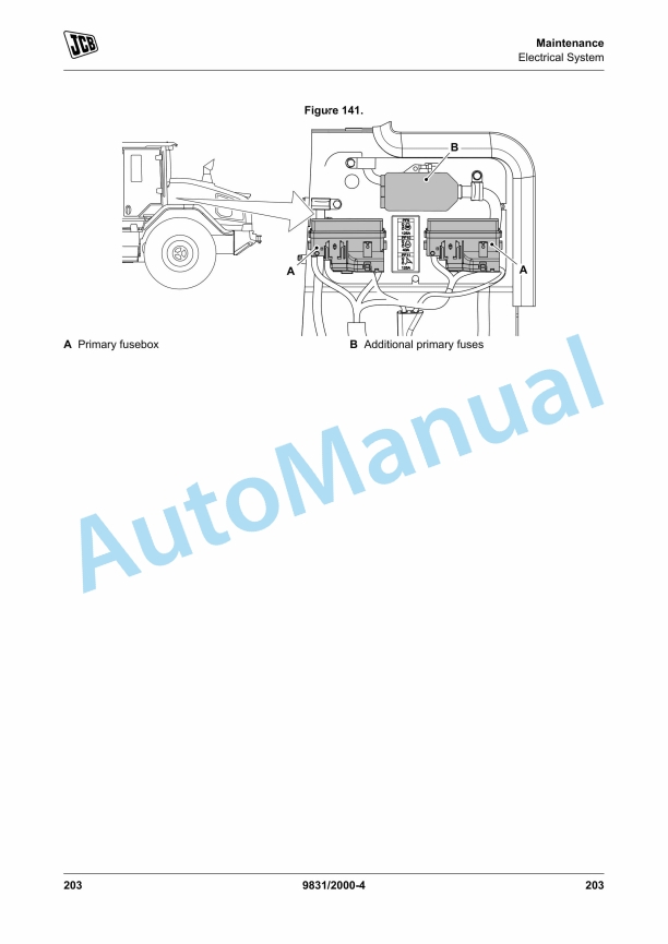 JCB 419S Loader Operator Manual 9831-2000 5 JCB 419S Loader Operator Manual 9831-2000 - Image 5