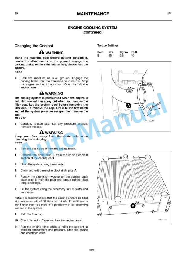 JCB 426 Wheel Loader Range Operator Manual 3 JCB 426 Wheel Loader Range Operator Manual - Image 3