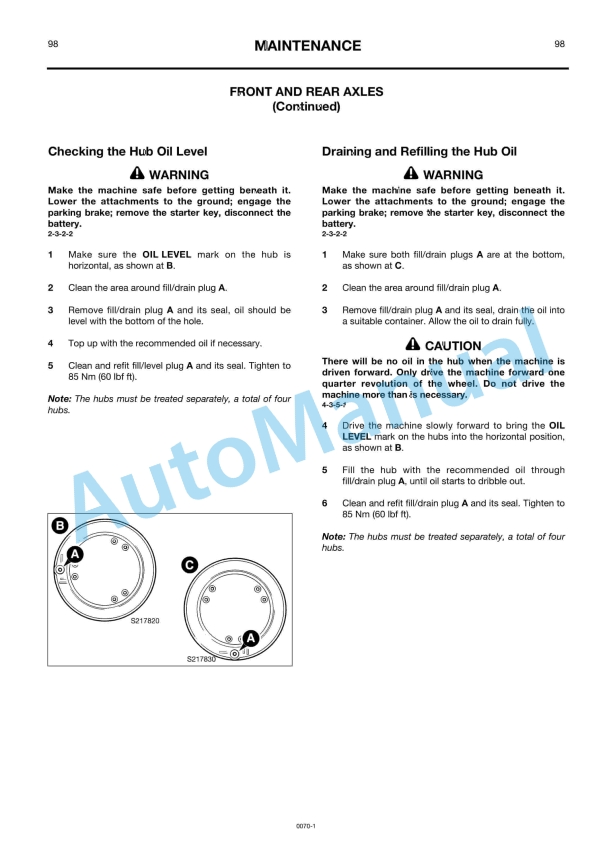 JCB 426 Wheel Loader Range Operator Manual 4 JCB 426 Wheel Loader Range Operator Manual - Image 4