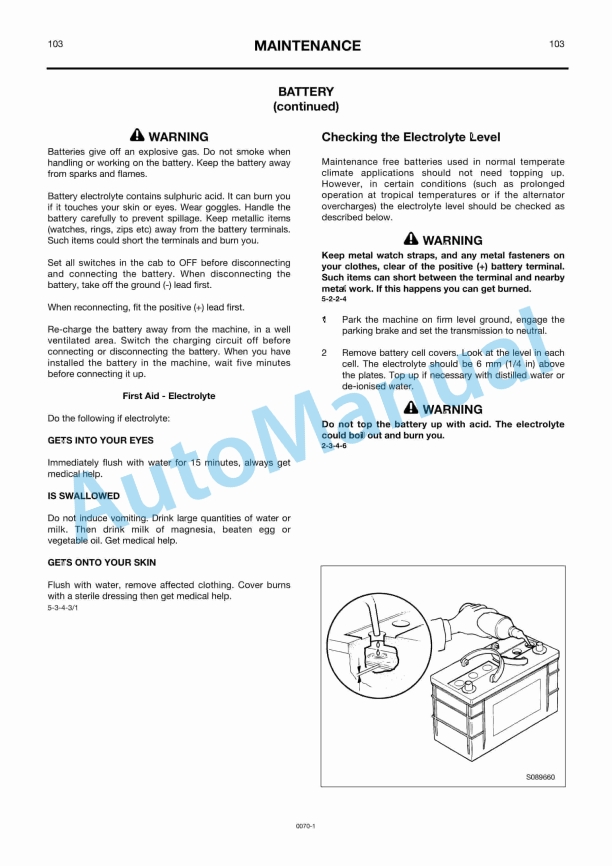 JCB 426 Wheel Loader Range Operator Manual 5 JCB 426 Wheel Loader Range Operator Manual - Image 5