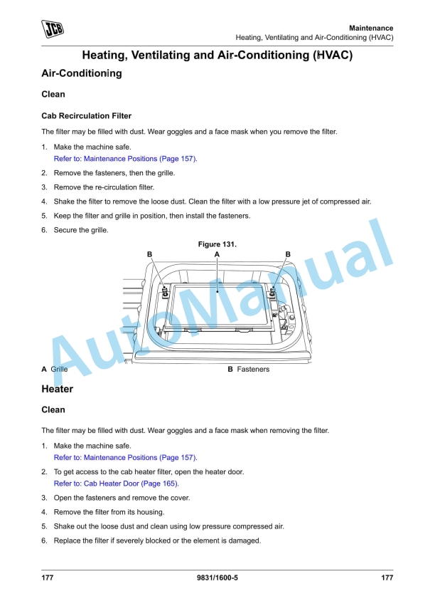 JCB 427, 435S, 437 Loader Operator Manual 9831-1600 3 JCB 427, 435S, 437 Loader Operator Manual 9831-1600 - Image 3