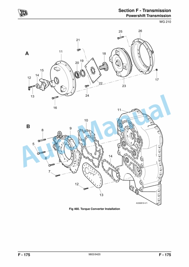 JCB 434S, 435S Wheeled Loading Shovel Service Manual 9803-9420 5 JCB 434S, 435S Wheeled Loading Shovel Service Manual 9803-9420 - Image 5