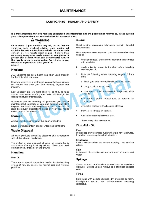 JCB 436 Wheeled Loader Operator Manual 2 JCB 436 Wheeled Loader Operator Manual - Image 2