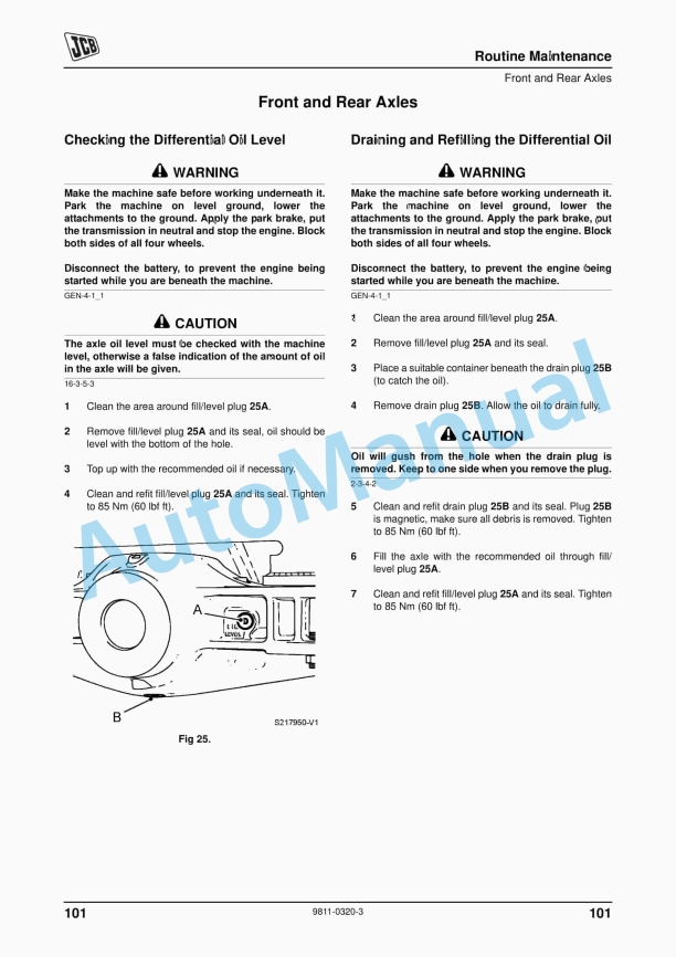 JCB 446, 456 Operator Manual 9811-0320 4 JCB 446, 456 Operator Manual 9811-0320 - Image 4