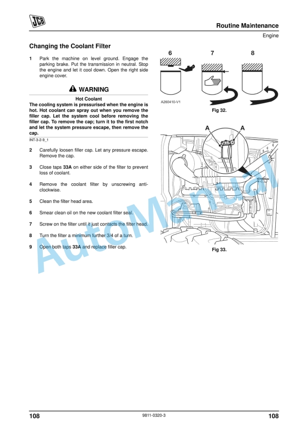 JCB 446, 456 Operator Manual 9811-0320 5 JCB 446, 456 Operator Manual 9811-0320 - Image 5