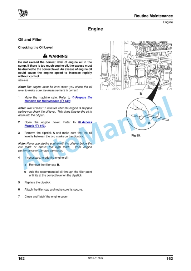 JCB 455ZX TIER II, 455ZX BSIII Operator Manual 9831-0150-5 4 JCB 455ZX TIER II, 455ZX BSIII Operator Manual 9831-0150-5 - Image 4