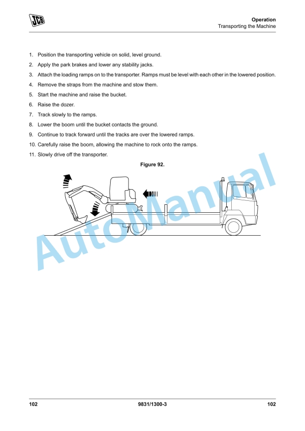 JCB 45Z-1, 48Z-1, 51R-1 Compact Excavator Operator Manual 9831-1300 2 JCB 45Z-1, 48Z-1, 51R-1 Compact Excavator Operator Manual 9831-1300 - Image 2
