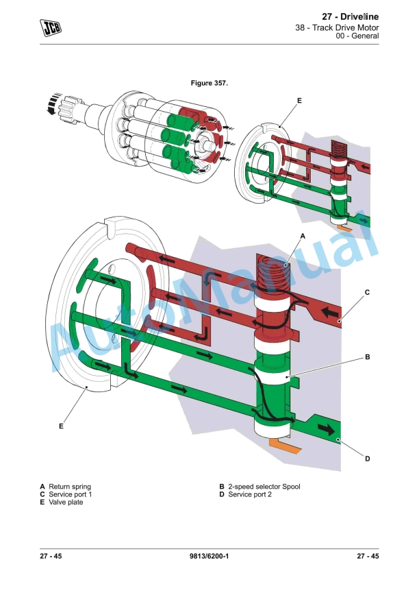 JCB 48Z-1, 51R-1 Compact Excavator Service Manual 9813-6200 2 JCB 48Z-1, 51R-1 Compact Excavator Service Manual 9813-6200 - Image 2