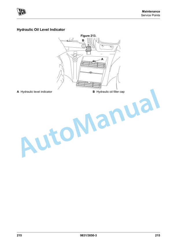 JCB 4CX Pilingmaster Operator Manual 9831-3050 3 JCB 4CX Pilingmaster Operator Manual 9831-3050 - Image 3