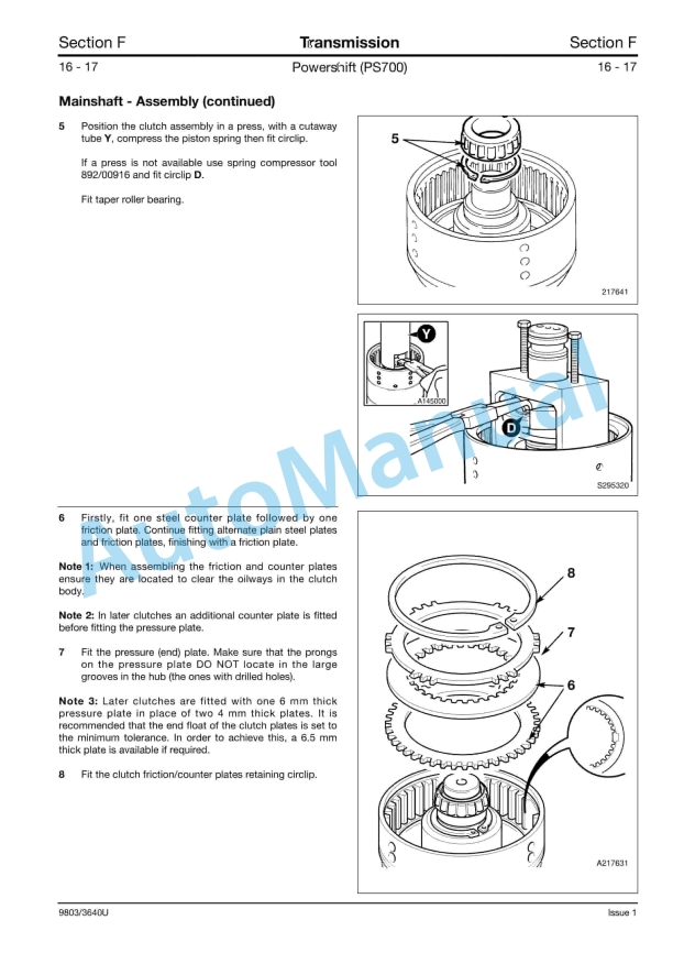 JCB 506C, 506CHL, 508C Loadalls Service Manual 9803-3640U-8 5 JCB 506C, 506CHL, 508C Loadalls Service Manual 9803-3640U-8 - Image 5