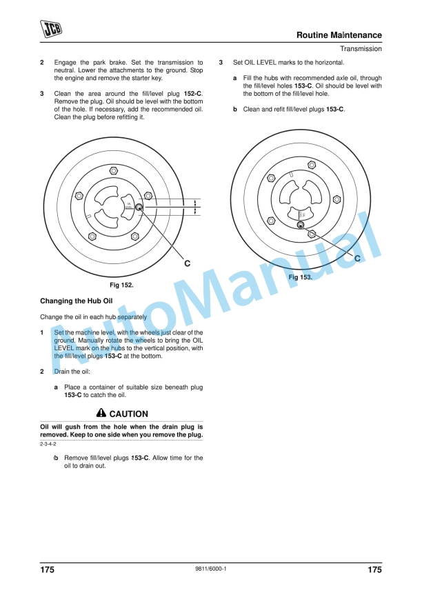 JCB 520-40, 524-50, 527-55 Loadall Operator Manual 9811-6000 5 JCB 520-40, 524-50, 527-55 Loadall Operator Manual 9811-6000 - Image 5