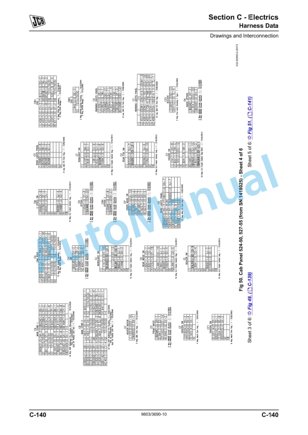 JCB 520-40, 524-50, 527-55 Service Manual 9803-3690-10 2 JCB 520-40, 524-50, 527-55 Service Manual 9803-3690-10 - Image 2