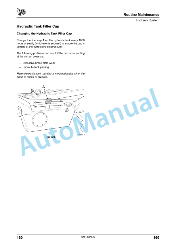 JCB 520-50 Loadall Operator Manual 9821-0500 5 JCB 520-50 Loadall Operator Manual 9821-0500 - Image 5