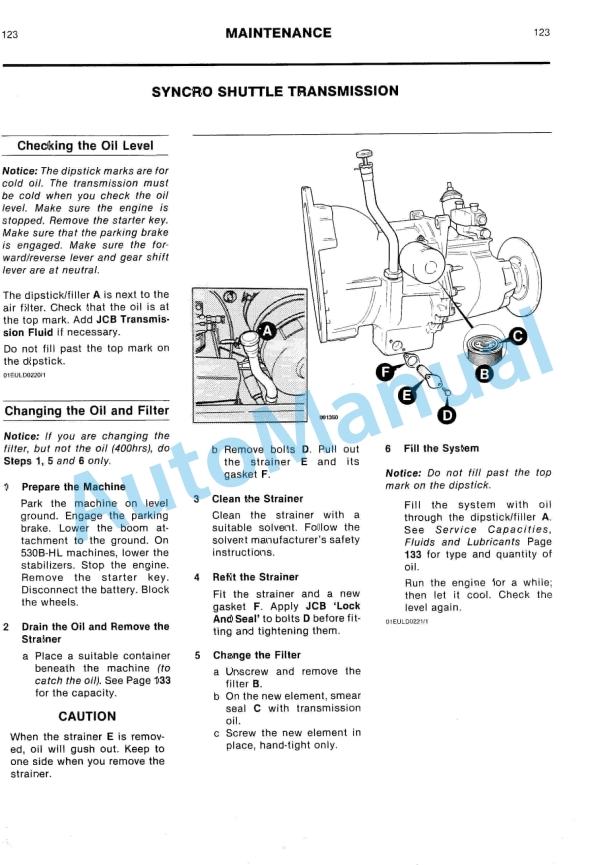 JCB 520M, 525B-HL, 530B-HL Loadall Operator Manual-3