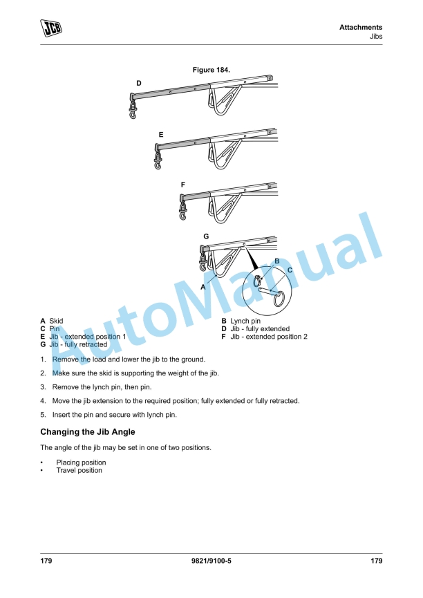 JCB 525-60 Compact Loadall Operator Manual 9821-9100 3 JCB 525-60 Compact Loadall Operator Manual 9821-9100 - Image 3